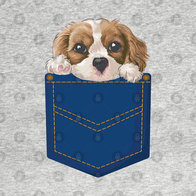 Cute Puppy in Pocket by Fun Personalitee